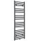 Milano Neva - Electric Anthracite Heated Towel Rail - Choice of Size and Heating Element