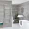 Milano Neva - Electric Chrome Heated Towel Rail - Choice of Size and Heating Element