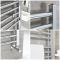 Milano Kent - Chrome Straight Heated Towel Rail - 1200mm x 1000mm