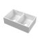 Milano Hendon - Fireclay Ceramic Belfast Kitchen Sink - Choice of Size & Style