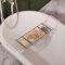 Milano Elizabeth - Traditional Chrome Adjustable Bath Rack
