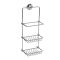 Milano Elizabeth - Traditional Wall Hung Shower Tidy - Chrome