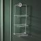 Milano Elizabeth - Traditional Wall Hung Shower Tidy - Chrome