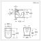 Milano Lurus - Modern Rivington Toilet and Basin Combination Unit - 500mm x 890mm - Choice of Finish