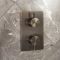 Milano Otto - Modern 2 Outlet Thermostatic Twin Diverter Shower Valve - Choice of Finish
