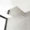 Milano Arvo - Modern 300mm Square Stainless Steel Shower Head - Chrome