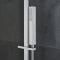 Milano Arvo - Minimalist Square ABS Hand Shower - Chrome