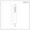 Milano Arvo - Minimalist Square ABS Hand Shower - Chrome