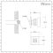 Milano Arvo - Modern Front Fix Square Body Jet - Chrome