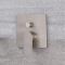 Milano Hunston - Manual Diverter Shower Valve, Riser Rail Kit and Spout - Brushed Nickel