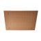 Milano Alara - Modern 400mm Square Ceiling Mounted Recessed Shower Head - Brushed Copper