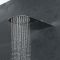 Milano Mirage - Modern 500mm Round Concealed Shower Head with Waterblade - Chrome