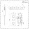 Milano Arvo - Chrome Thermostatic Shower with Hand Shower, Body Jets and Riser Rail (2 Outlet)