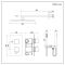 Milano Preto - Twin Diverter Thermostatic Shower Valve with 300mm Shower Head and Hand Shower (2 Outlet) - Black