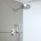 Milano Lune - Thermostatic Shower with Diverter, Shower Head and Hand Shower (2 Outlet) - Choice of Finish
