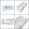Milano Breeze - Whirlpool Double Ended Spa Bath - 1700mm x 800mm - Chrome