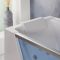 Milano Breeze - Whirlpool Double Ended Spa Bath - 1700mm x 800mm - Chrome