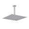 Milano Arvo - 300mm Slim Square Shower Head and Ceiling Arm - Chrome