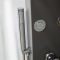 Milano Barton - Modern Shower Tower Panel with Shower Head, Hand Shower and Body Jets - Anthracite