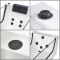 Milano Breeze - Whirlpool Single Ended Spa Bath - 1800mm x 800mm - Black