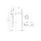 Crosswater 3ONE6 - Modern Floor Standing Lever Bath Shower Mixer Tap with Handshower - Choice of Finish