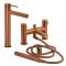 Milano Otto - Modern High Rise Basin Mixer and Bath Shower Mixer Tap Set - Choice of Finish