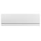 Milano - 1800mm Modern Bath Side Panel - White