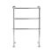 Milano Derwent - Traditional Minimalist Chrome Electric Heated Towel Rail - 966mm x 673mm