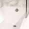 Crosswater 3ONE6 - Push Button Bath Waste with Overflow (Extended) - Choice of Finish