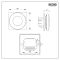 Milano - Electric Underfloor Heating - Choice of Sizes and Wi-Fi Thermostat