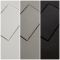 Milano Portland-Luna - Smoked Glass Open Walk-Through Chrome Shower Enclosure with Slate Tray - Choice of Size and Hinged Return Panel Option