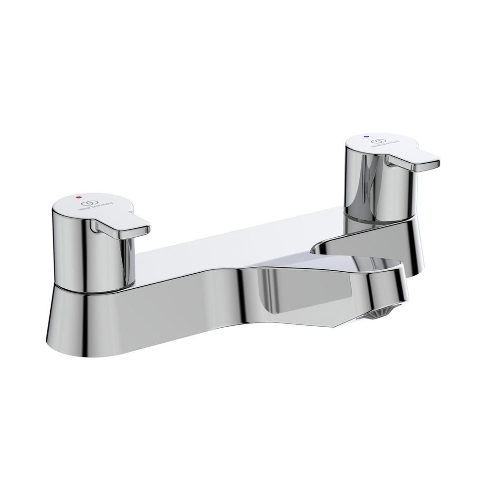 Ideal Standard Calista - Deck Mounted Bath Mixer Tap - Chrome
