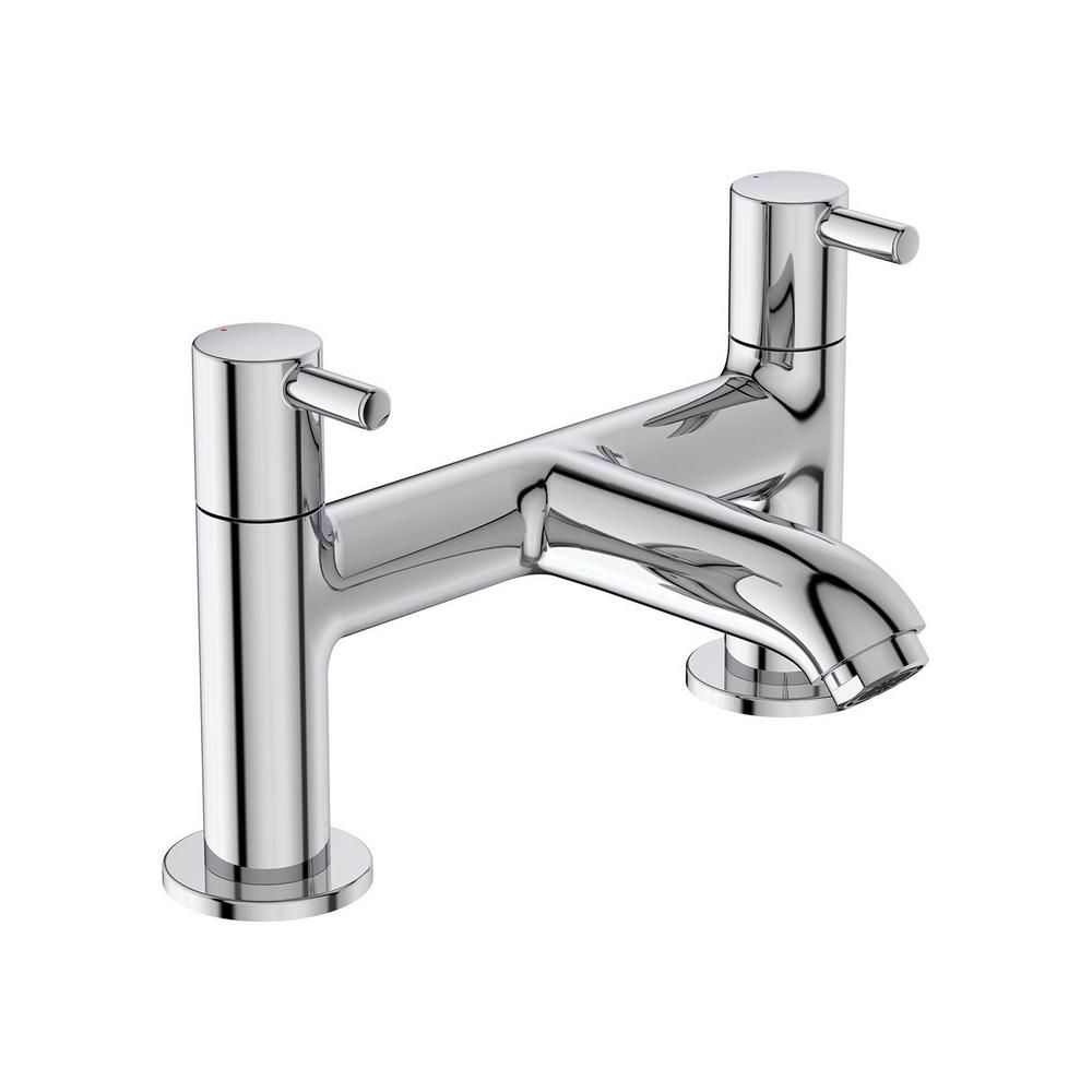 Ideal Standard Ceraline – Deck Mounted Bath Mixer Tap - Chrome