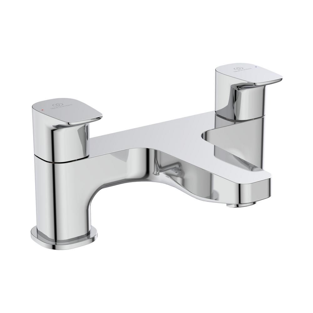 Ideal Standard Ceraplan - Deck Mounted Bath Mixer Tap - Chrome