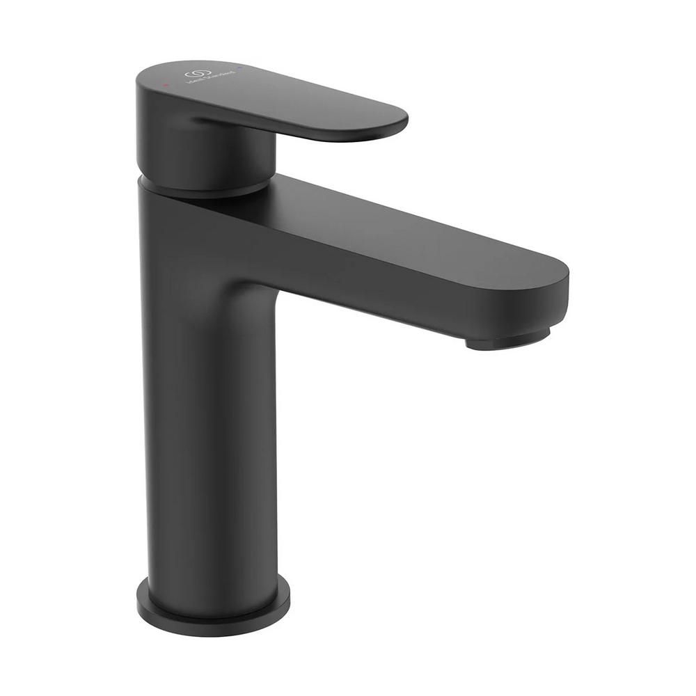 Ideal Standard Cerafine O - Mono Basin Mixer Tap with Clicker Waste - Black