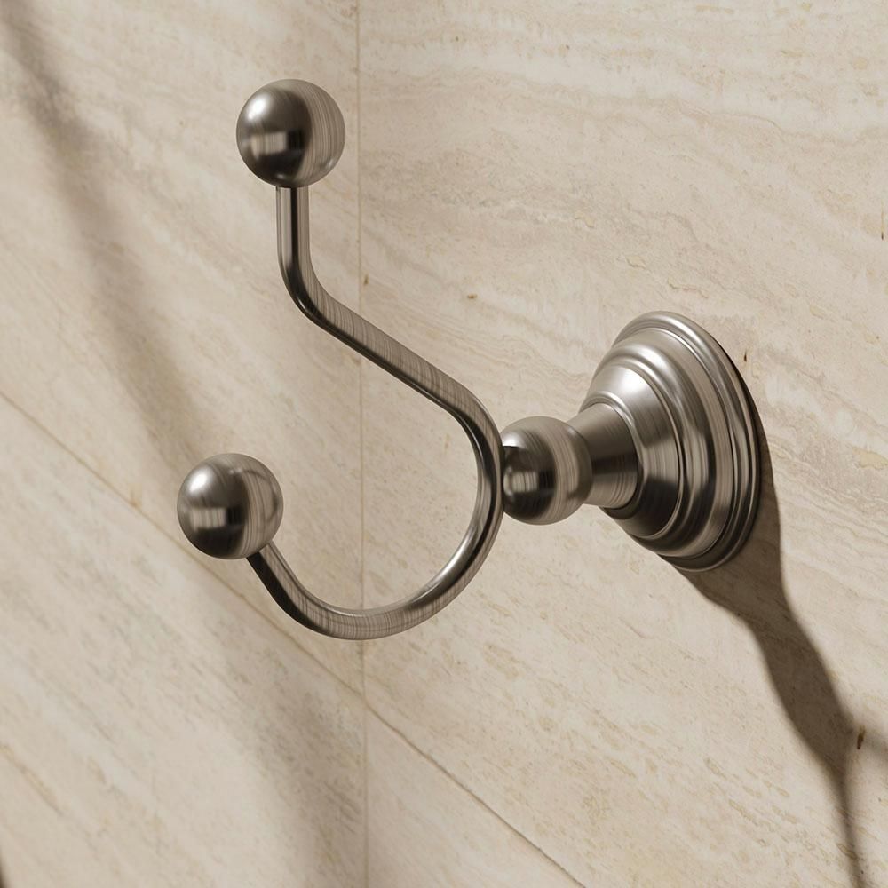 Crosswater Belgravia - Traditional Double Robe Hook - Choice of Finishes