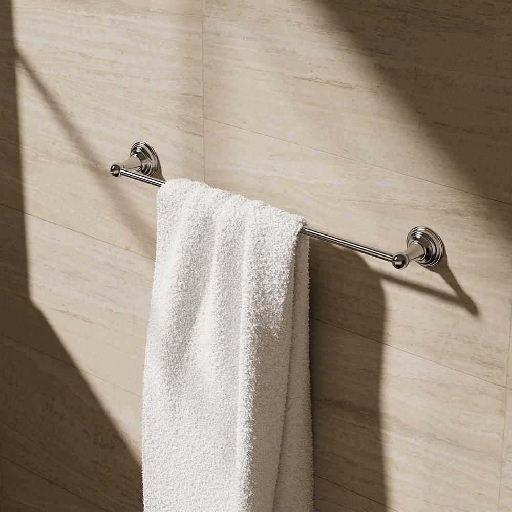 Crosswater Belgravia - Traditional Single Towel Rail - Choice of Finishes