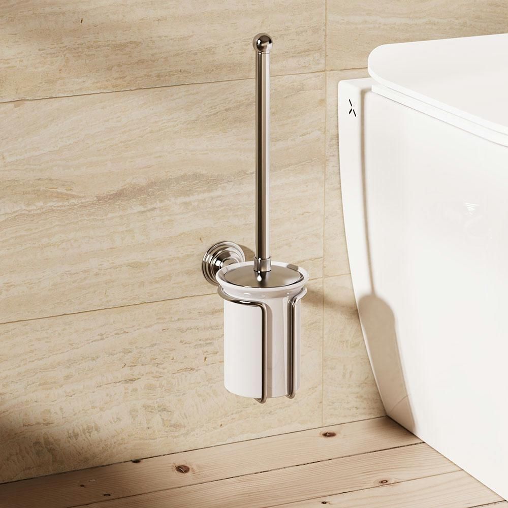 Crosswater Belgravia - Traditional Toilet Brush Holder - Choice of Finishes