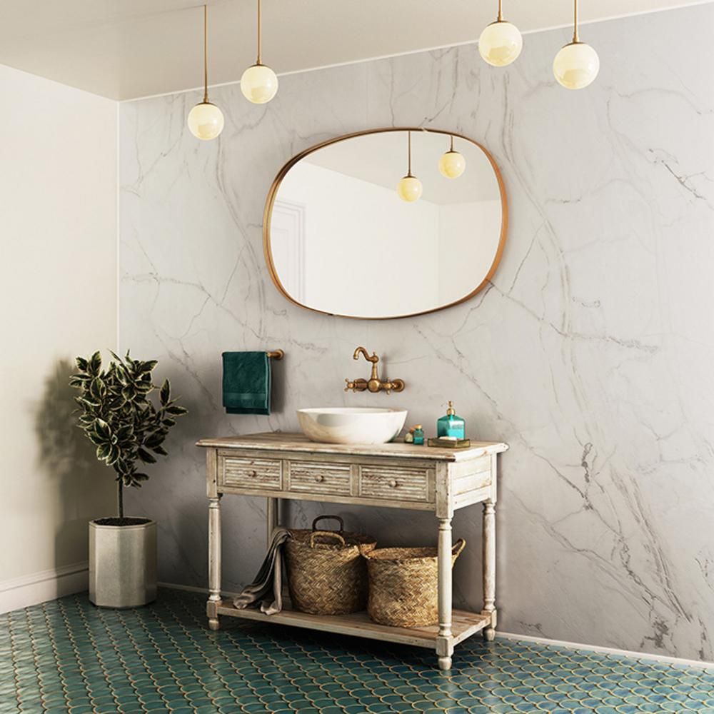 Showerwall The Majestic Collection - 100% Waterproof Wall Panel - Choice of Size and Finish