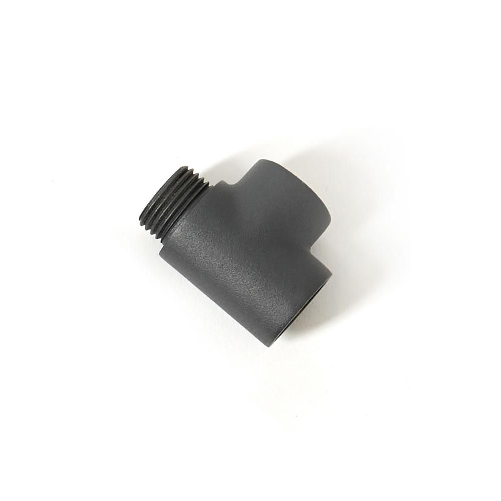 Milano - Dual Fuel T Piece - Anthracite