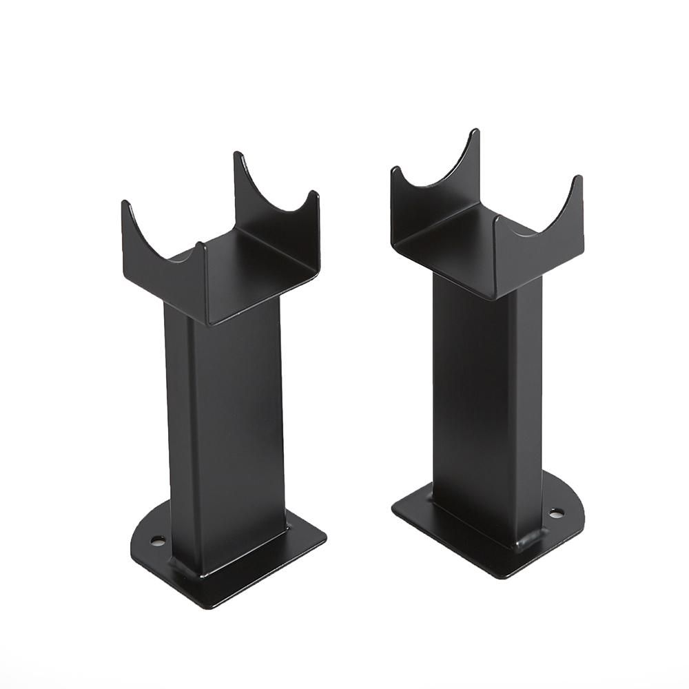 Milano Capri - Matt Black Designer Radiator Floor-Mounting Feet