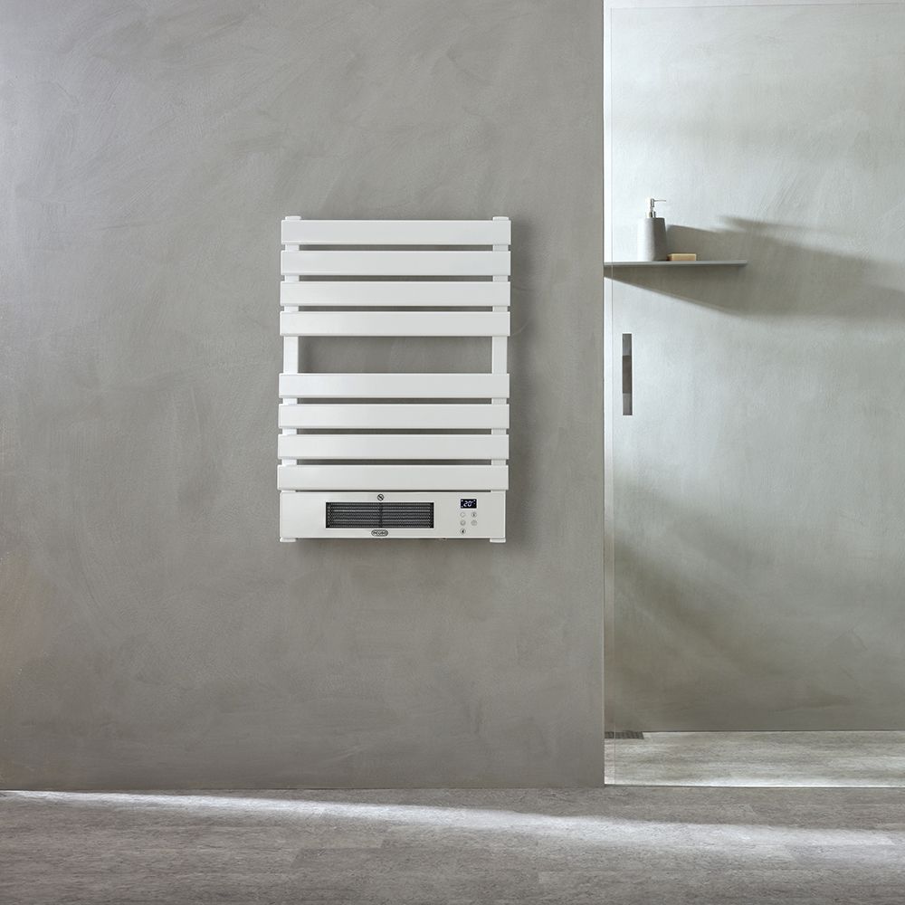 ECOSO Linus - Smart Wi-Fi Electric Heated Towel Rail with Fan - Choice of Size and Finish