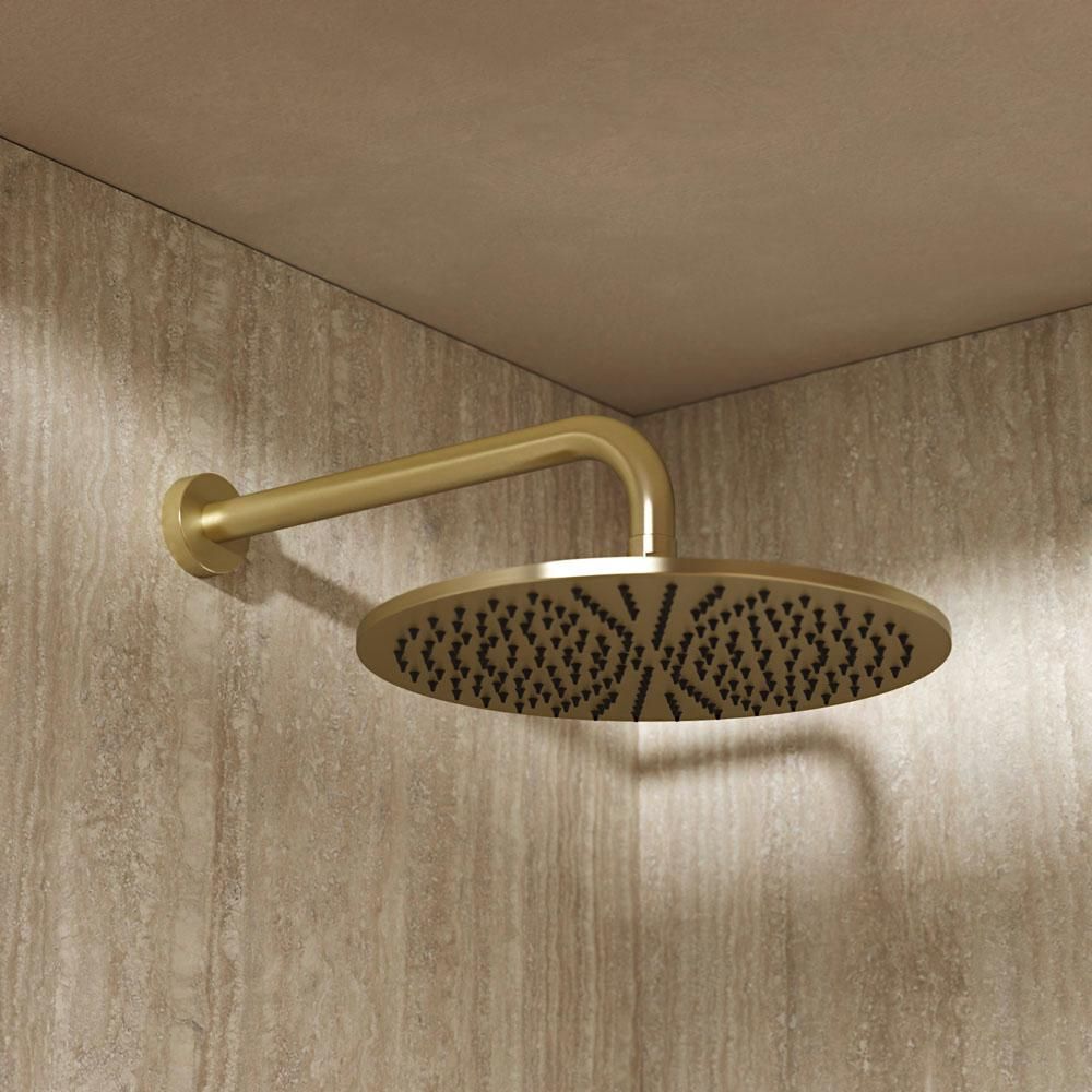 Crosswater MPRO Stream - Round Fixed Shower Head 300mm - Choice of Finish