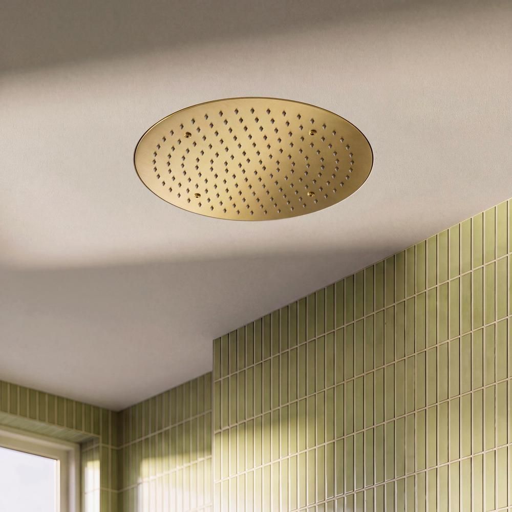 Milano - 400mm Round Recessed Shower Head - Choice of Finish