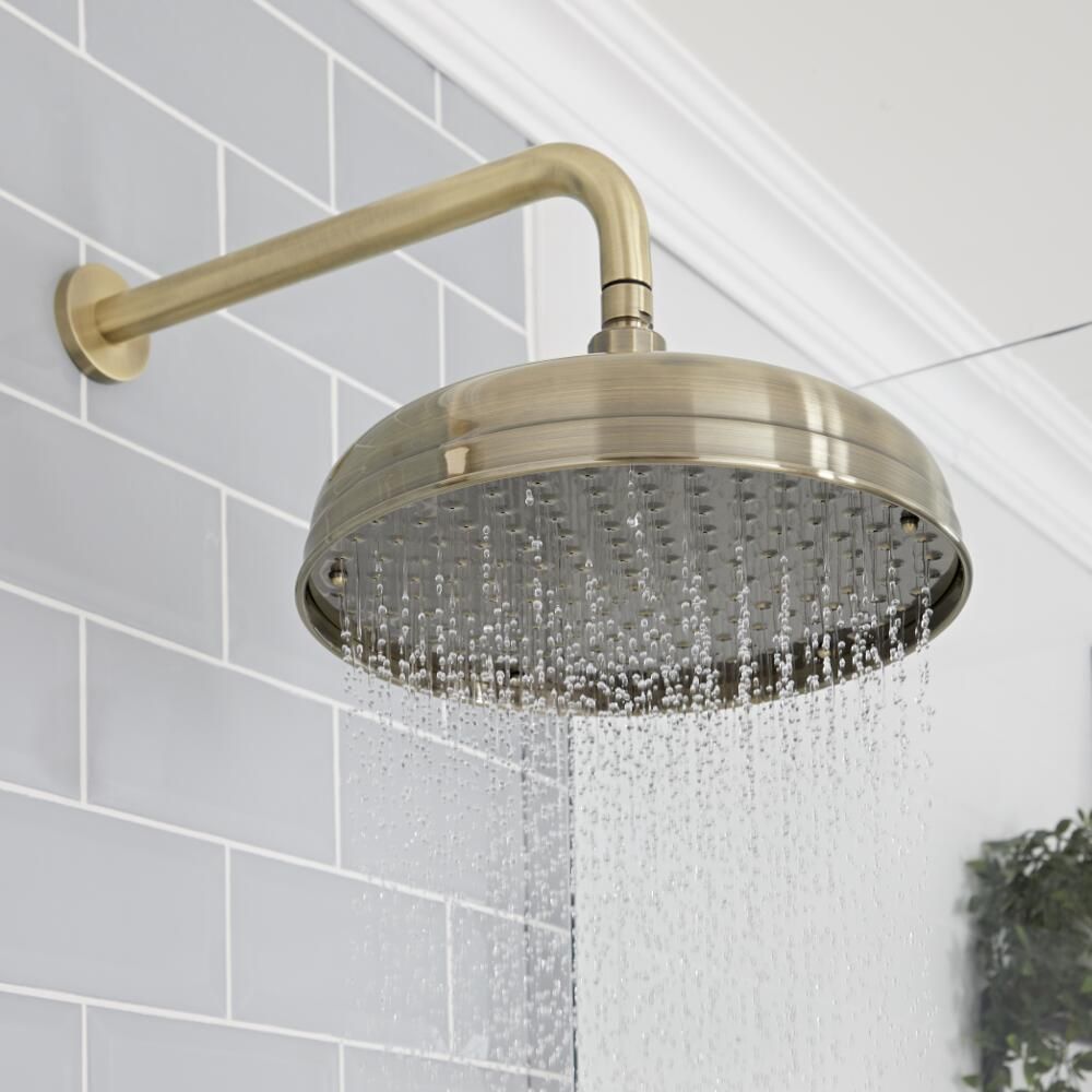 Milano Clarus - Wall Mounted Shower Arm - Brushed Gold