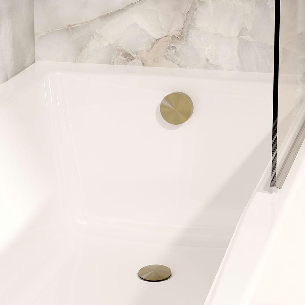 Crosswater 3ONE6 - Overflow Bath Filler and Waste - Choice of Finish