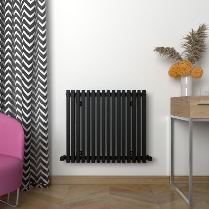 Carisa Sophia - Aluminium Horizontal Designer Radiator - Single Panel - Choice of Finish