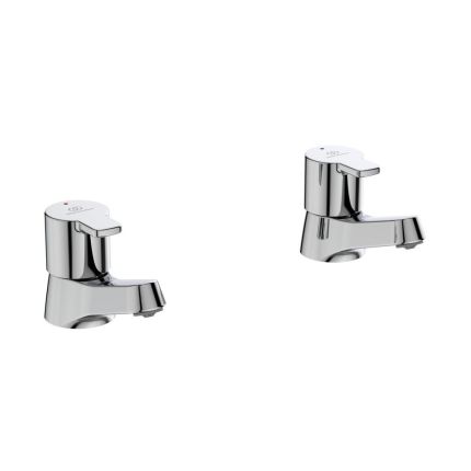 Ideal Standard Calista - Basin Pillar Taps - Chrome