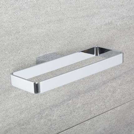 Milano Arvo - Modern Towel Ring - Chrome