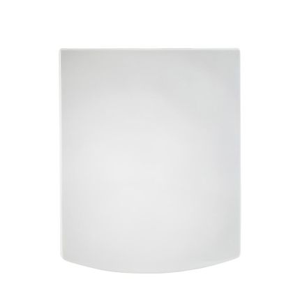 Milano Dalton - Back to Wall White Soft Close Quick Release Top Fix Toilet Seat